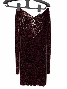 forever 21 burgundy lace dress | Dresses | Forever 2 Elegant Size M Last Chance Dresses Nude Lining Fashion Nova | Dresses Dress amazon Size:8 US/ AGE 1-4 Years/Toddler